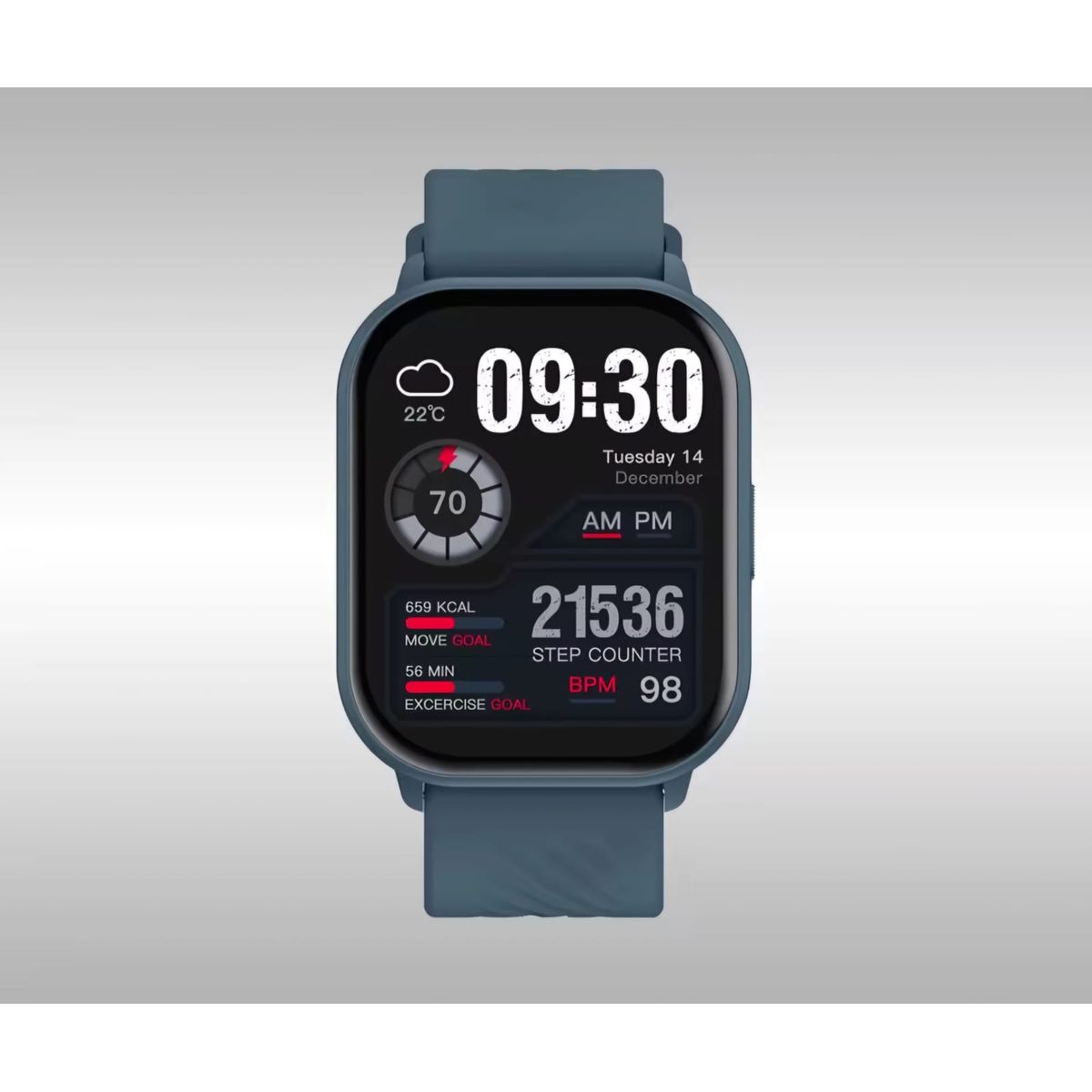 ZEBLAZE - Smartwatch Zeblaze Gts 3 color Azul reloj inteligente.