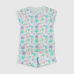 COLLOKY - Pijama Niña Celeste 56103