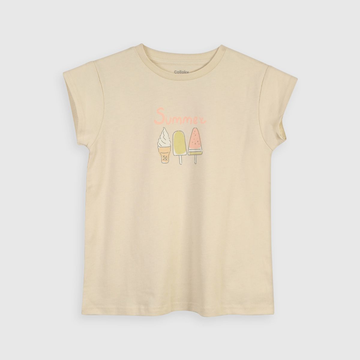 COLLOKY - Pijama Niña Beige 56106 Colloky