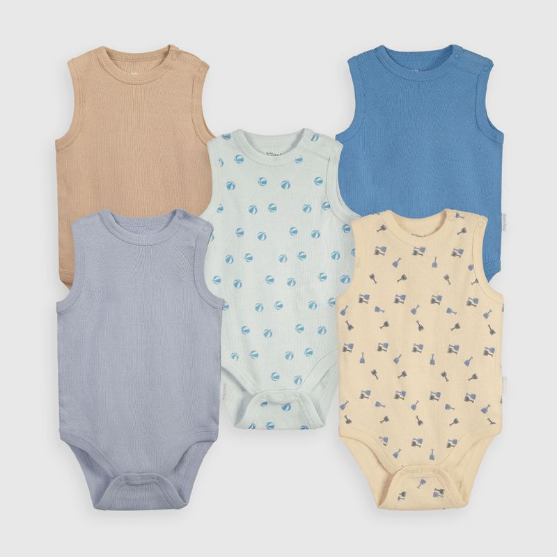 COLLOKY - Pack de bodies Niño Celeste 56114 Colloky