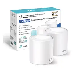 TP LINK - Set 2 Router Sistema Wi-fi 6 Mesh Tp-link Deco X50 AX3000 Alexa Google