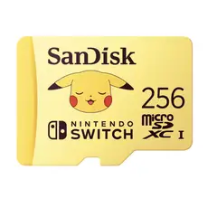 SANDISK - Tarjeta de memoria SDmicro Nintendo Switch 256GB Pokemon