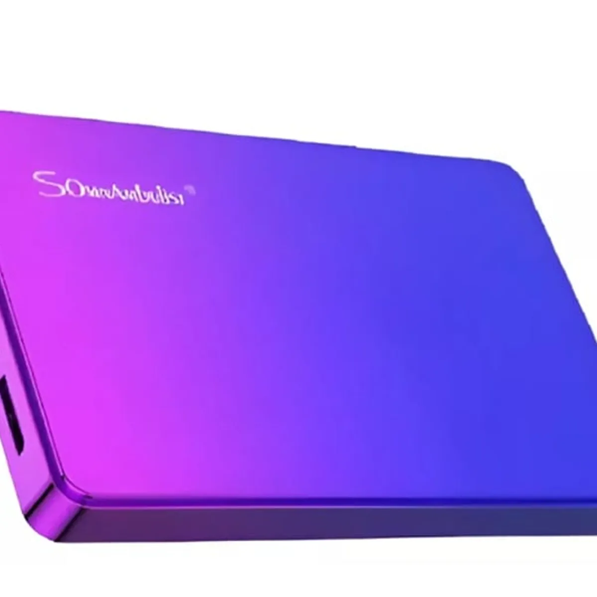 TOSHIBA - Disco Duro Externo Portatil HDD Solido Sonambulist 1TB Color Morado
