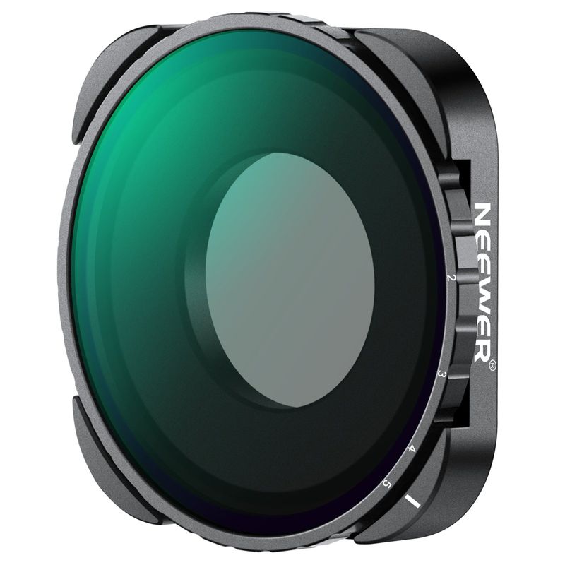 NEEWER - Filtro Variable ND4 - ND32 Para Gopro Hero 9 10 11 12 13 , 2-5 Paradas
