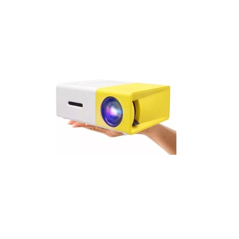 GENERICO - Proyector mini Mini Proyector Led Portátil YG300 Colores
