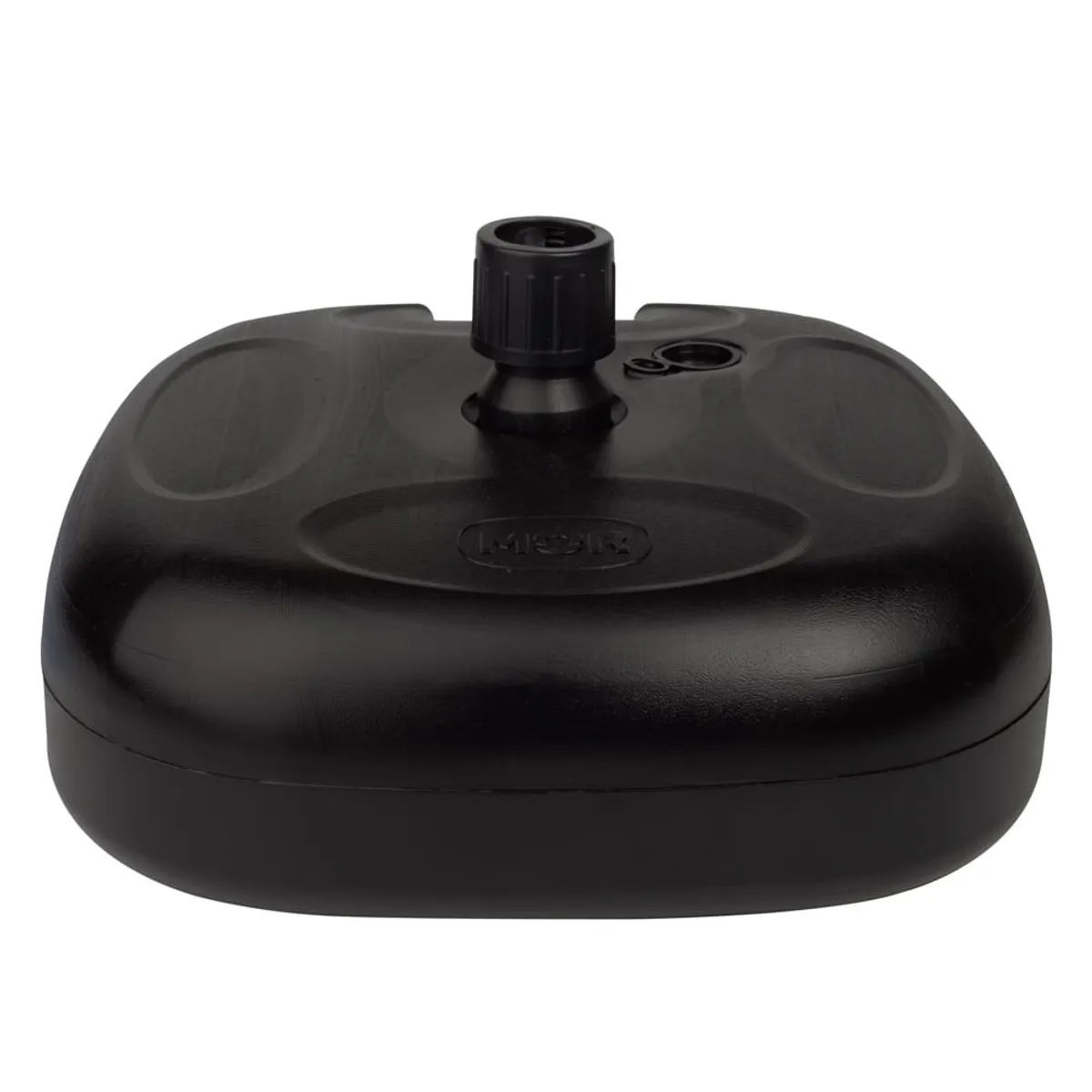 GENERICO - Base paragua quitasol Plastica negra Mor