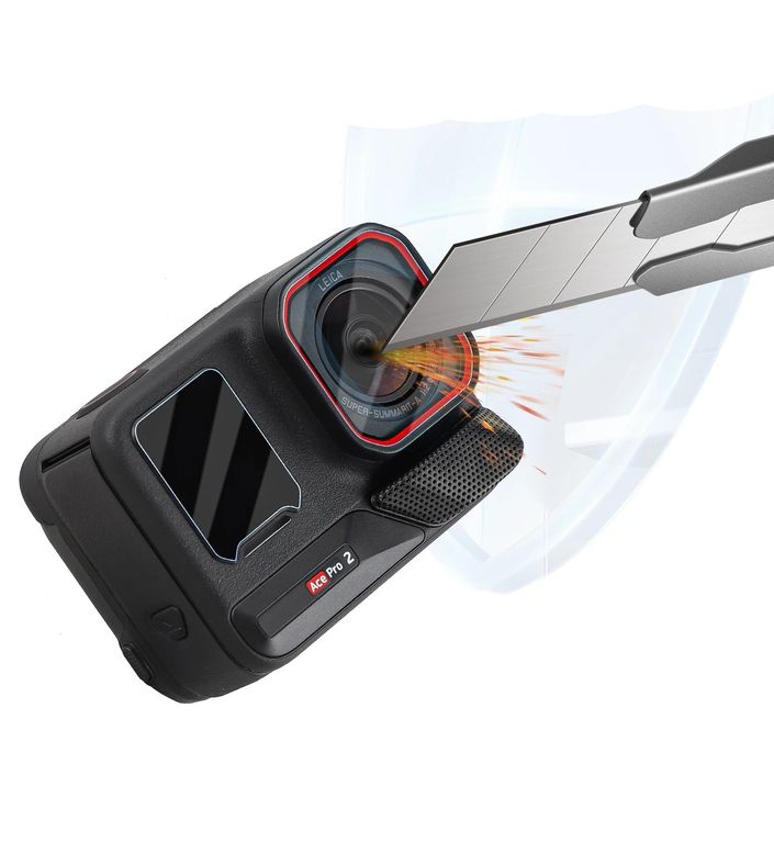 Lamina de Vidrio Templado para Insta360 Ace Pro 2 -