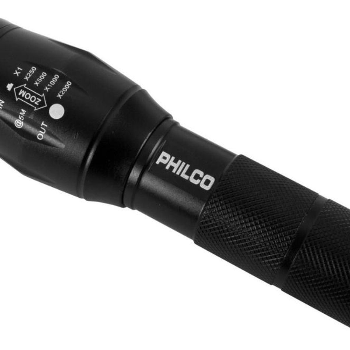 PHILCO - LINTERNA LED PHILCO CREE T6 SW150 COLOR DE LA LINTERNA NEGRO COLOR DE LA LUZ BLANCO