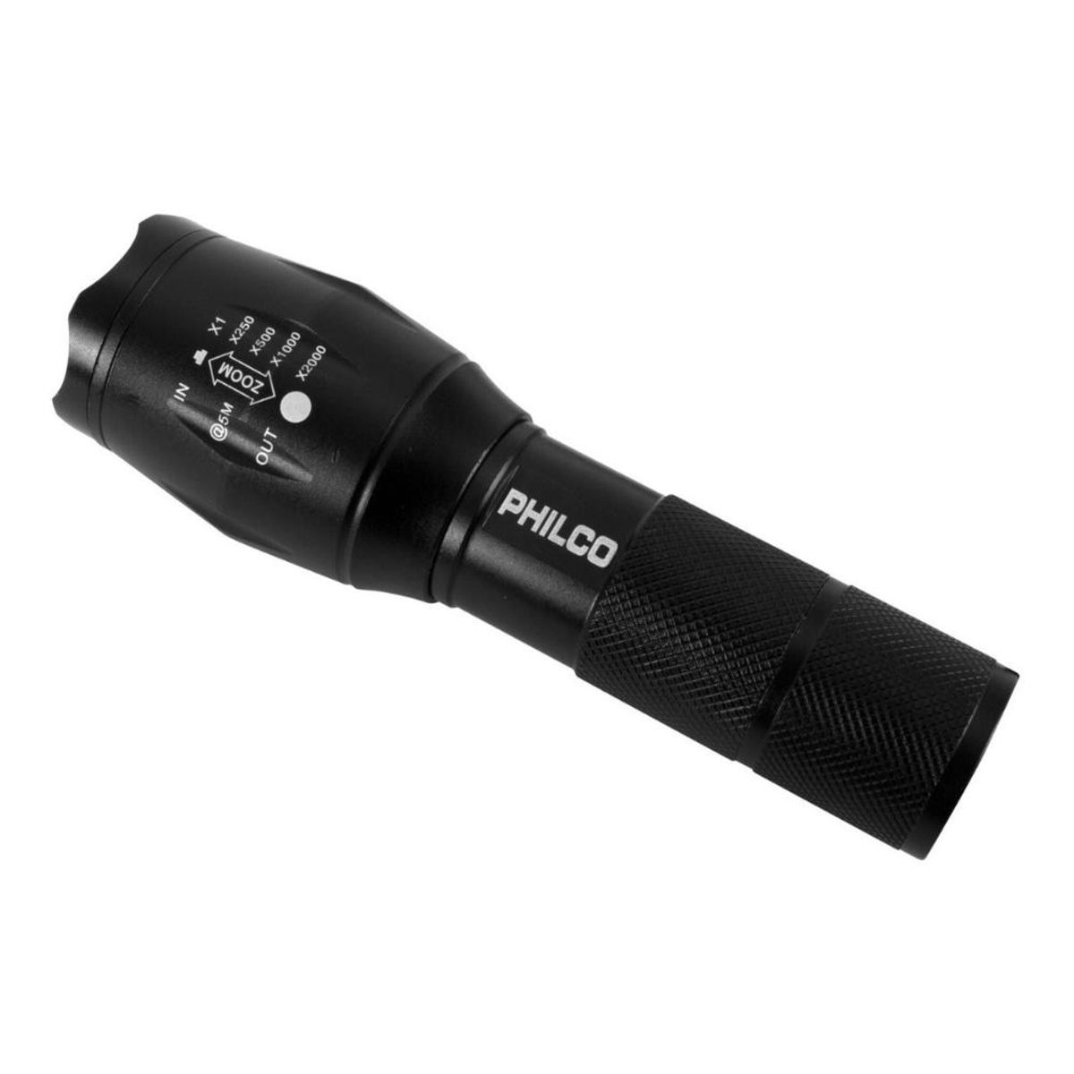 PHILCO - LINTERNA LED PHILCO CREE T6 SW150 COLOR DE LA LINTERNA NEGRO COLOR DE LA LUZ BLANCO