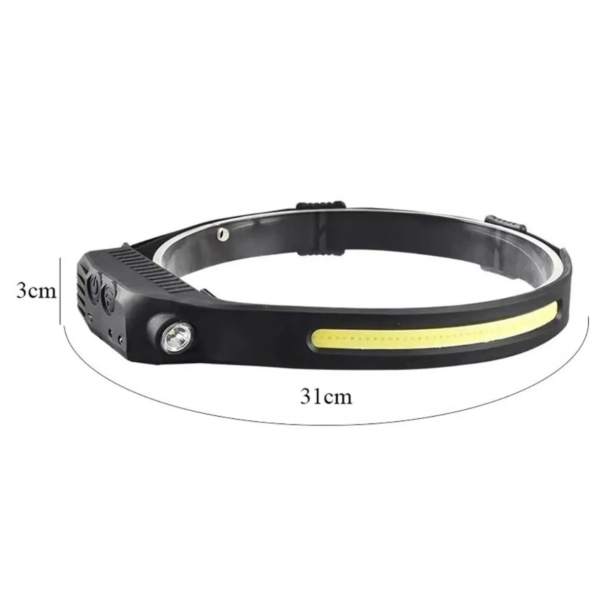 GENERICO - Linterna Minera de Casco Recargable Led