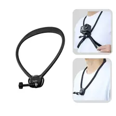 TELESIN - Soporte Cuello Magnetico para Cámaras Gopro u otras 2.0 -