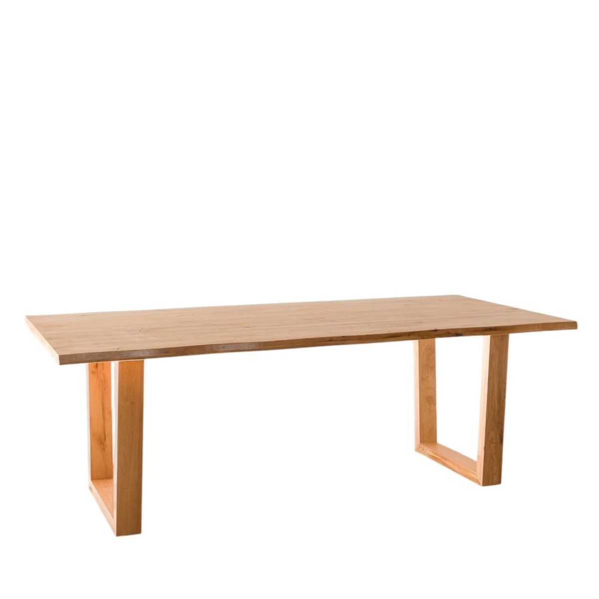 AMOBLE - Mesa De Comedor Montblanc Roble 240 Amoblé