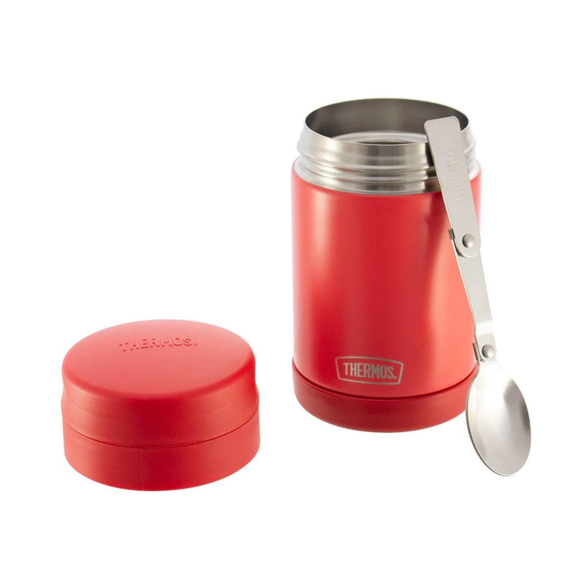 THERMOS - Thermos Termo Comida Acero inoxidable 470ml rojo