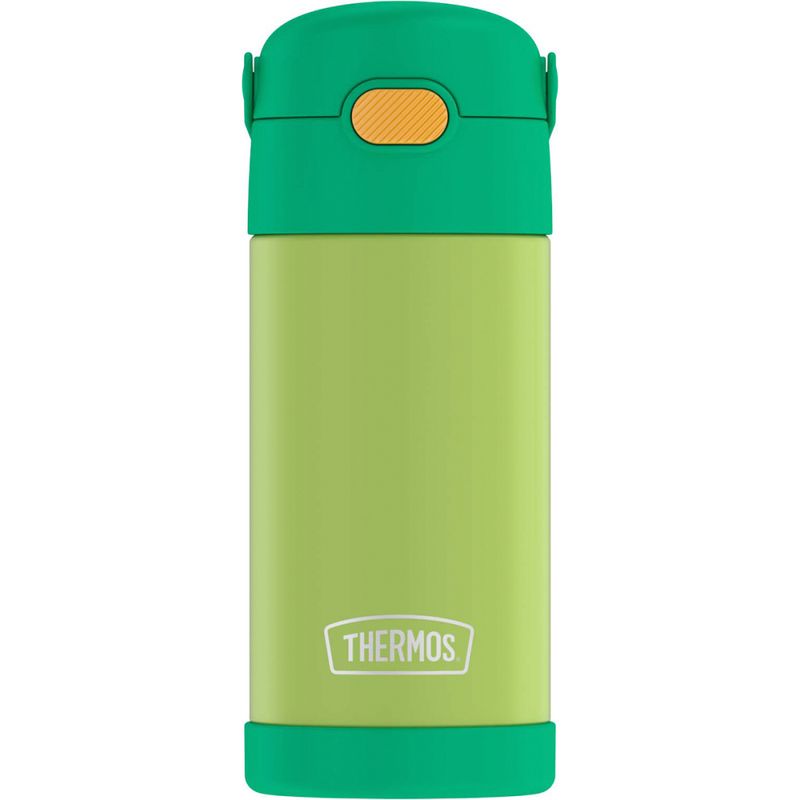 THERMOS - Thermos Botella Líquido Bombilla Acero Inoxidable Lima 355ml