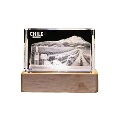 SOLEIO - Cristal 3d Decorativo Led Diseños De Chile Viñas