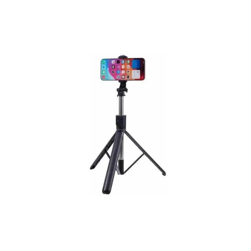 GENERICO - Tripode Palo Selfie Stick Bluetooth Z6 170CM negro