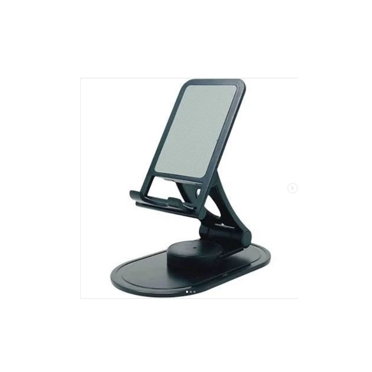 GENERICO - Soporte de telefono tablet escritorio 360 grados plegable negro