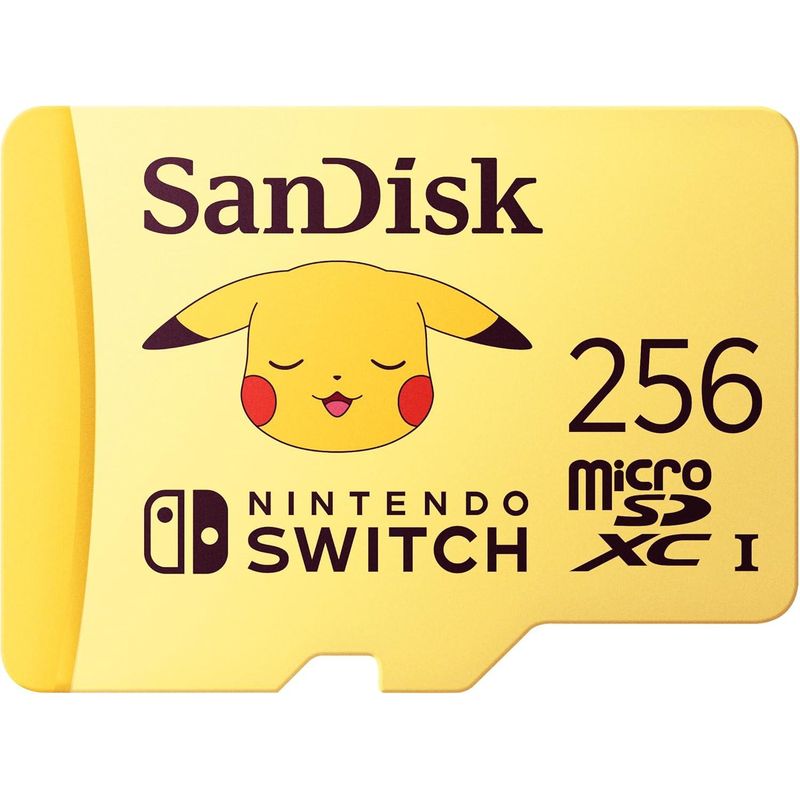SANDISK - SanDisk Tarjeta microSDXC 256 GB licencia Nintendo Switch