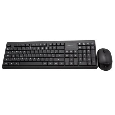 Imagen 2 del producto COMBO INALÁMBRICO MOUSE + TECLADO 6314N NEGRO