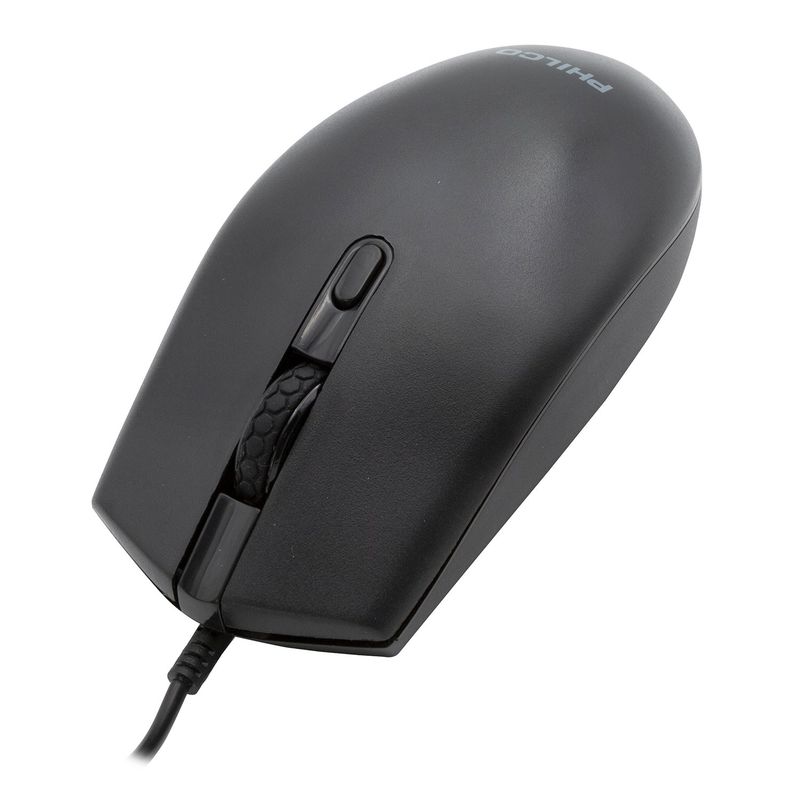 PHILCO - MOUSE ALÁMBRICO SPK7204 NEGRO PHILCO PRO PHILCO