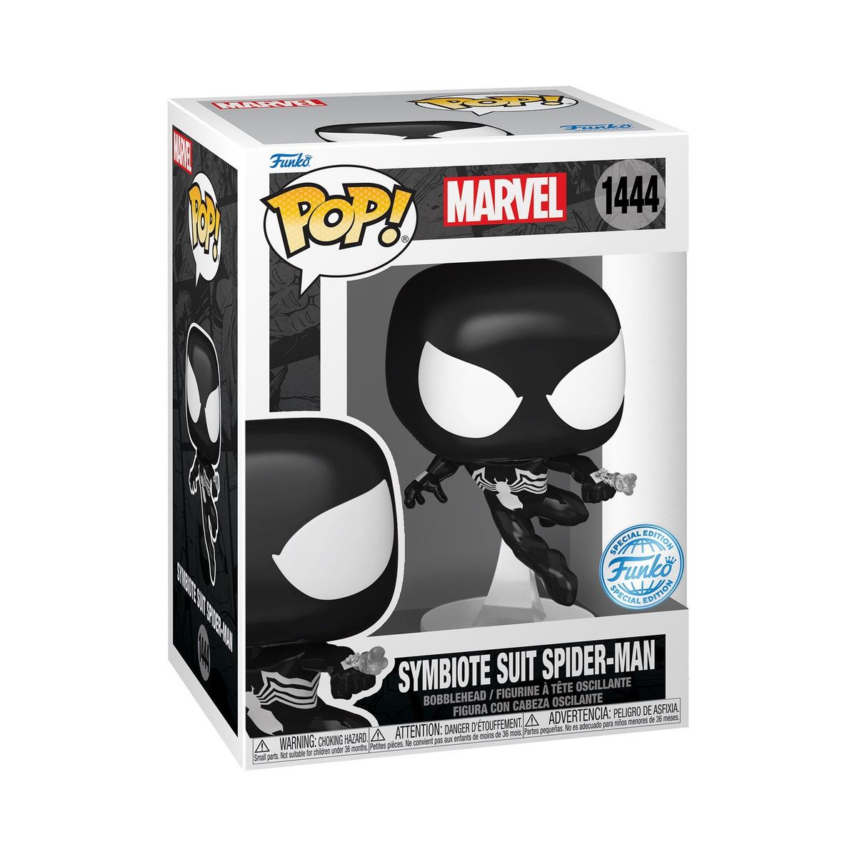 FUNKO - Funko Pop Spiderman Con Simbionte Marvel - 1444