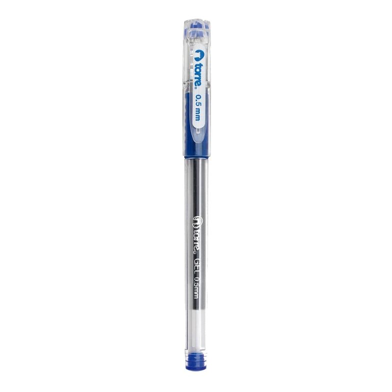 TORRE - Torre Lápiz Gel 0,5mm Azul x12ud