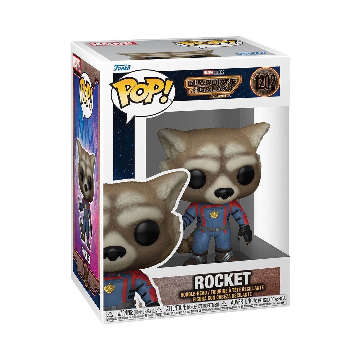 FUNKO - Funko Pop Rocket Marvel - 1202