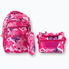 UTILISIMO - Pack Mochila Lonchera Y Estuche 45CM Juvenil Y Escolar