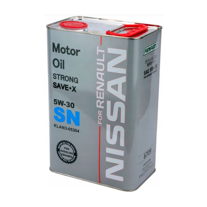 NISSAN - Aceite 5w30 Original Nissan Fanfaro 4Lts Motores A Gasolina