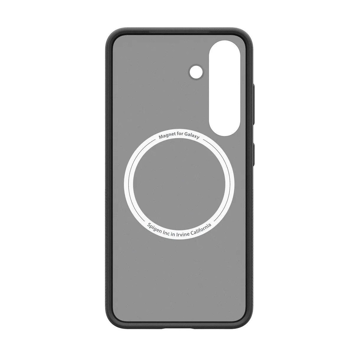 SAMSUNG - Carcasa Magnética Capella Frost Color Negro Galaxy S25