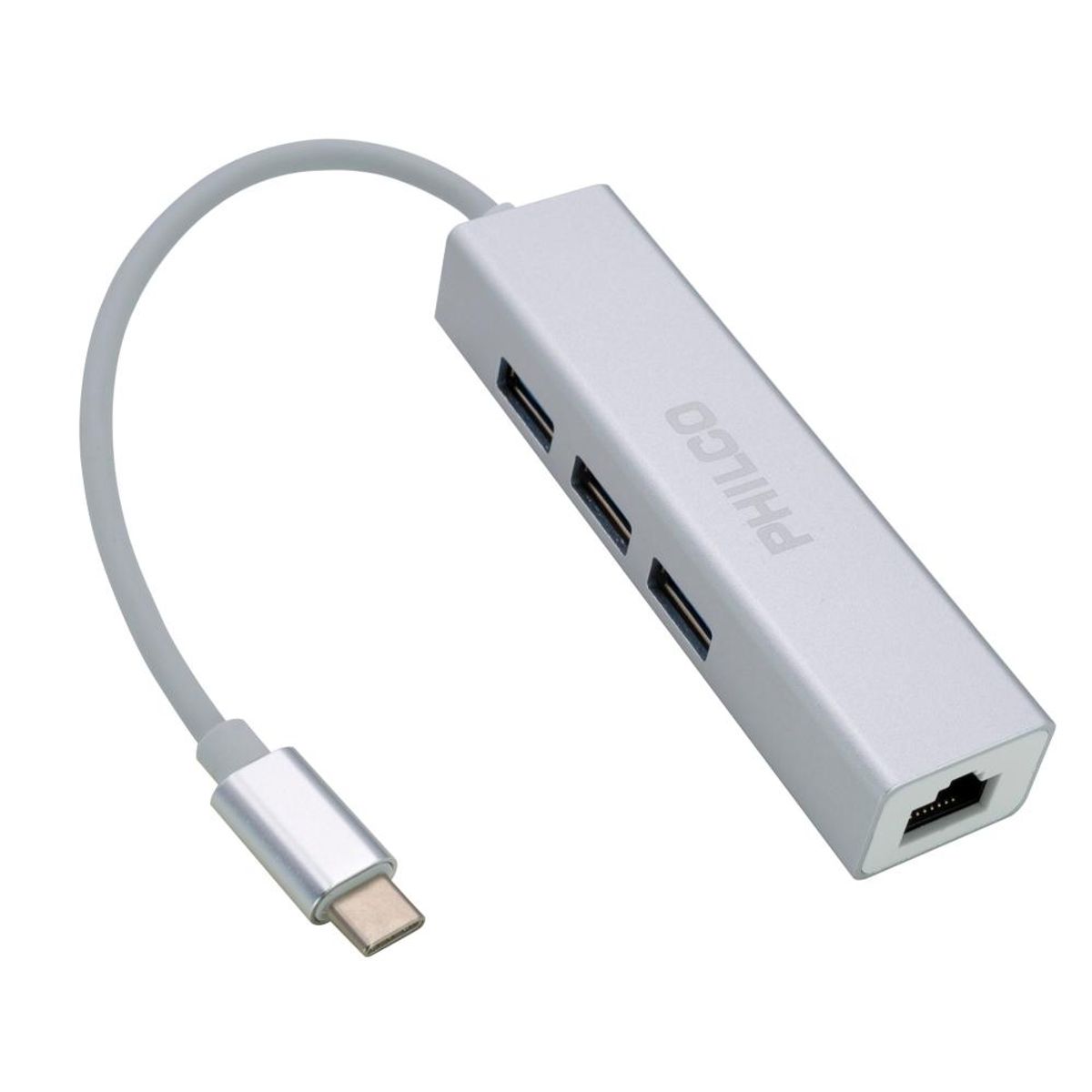 GENERICO - HUB 3 PUERTOS TIPO C A USB 3.0