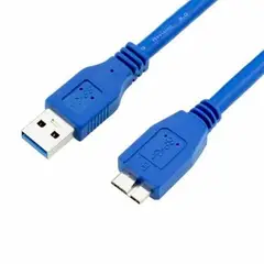 ULINK - Cable USB 3.0 macho a micro USB 3.0 color azul 1.8 mts