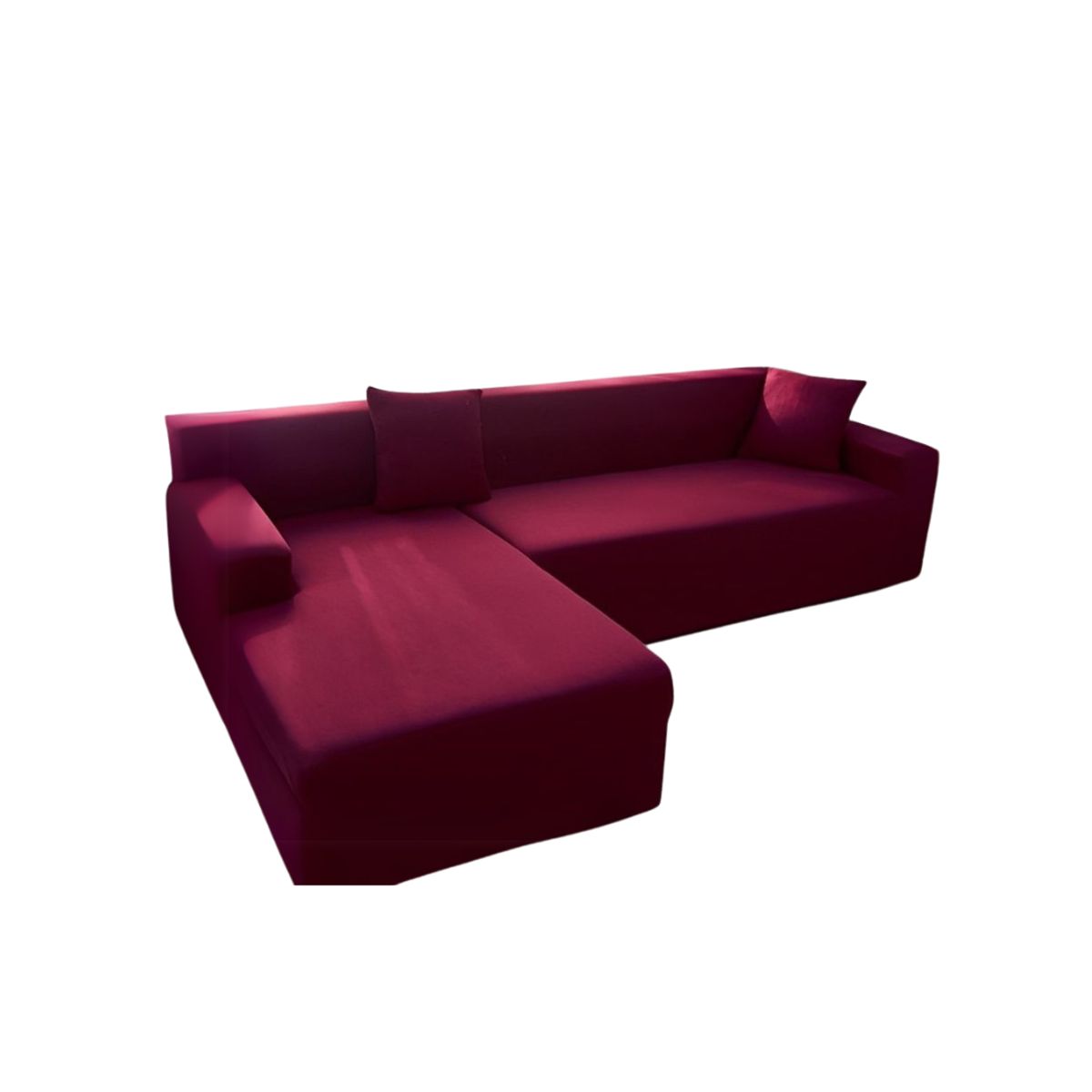 GENERICO - Fundas Cubre Sillon Tipo L 4 +4 Cuerpos Elasticadas Ajustables