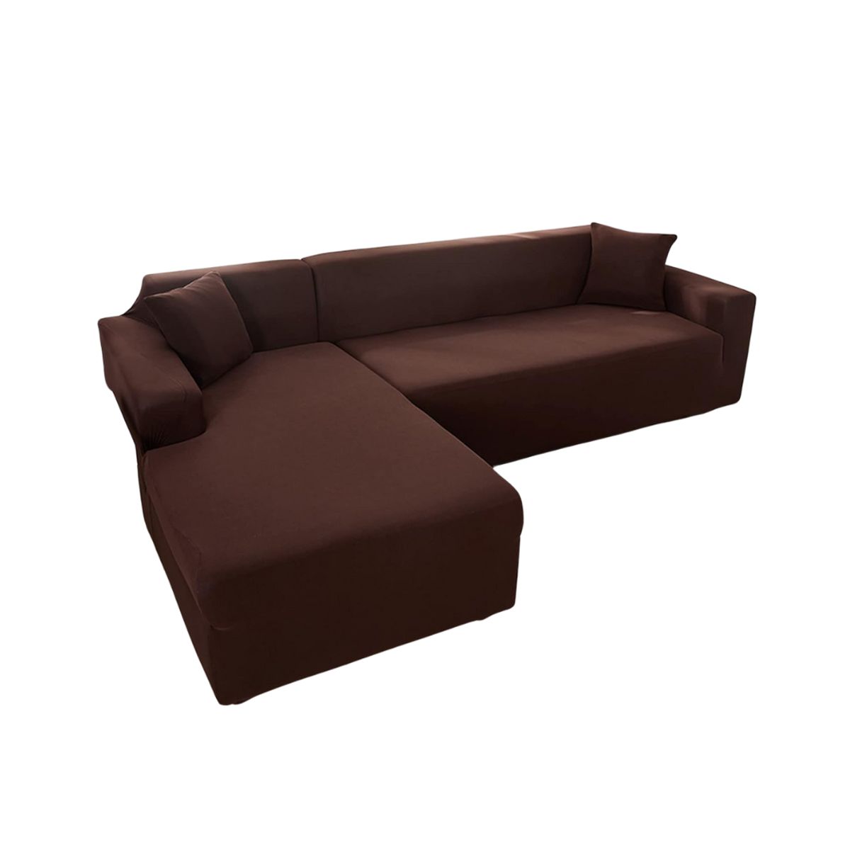 GENERICO - Fundas Cubre Sillon Tipo L 4 +4 Cuerpos Elasticadas Ajustables