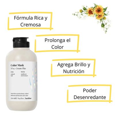 Imagen 2 del producto Mascara BackBar Color 250ml Protege el Color Ph 5.5