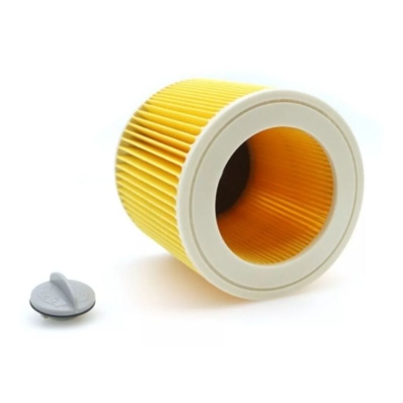 GENERICO - Filtro Aspiradora Karcher Repuesto Wd2 Wd3 Mv2 Mv3