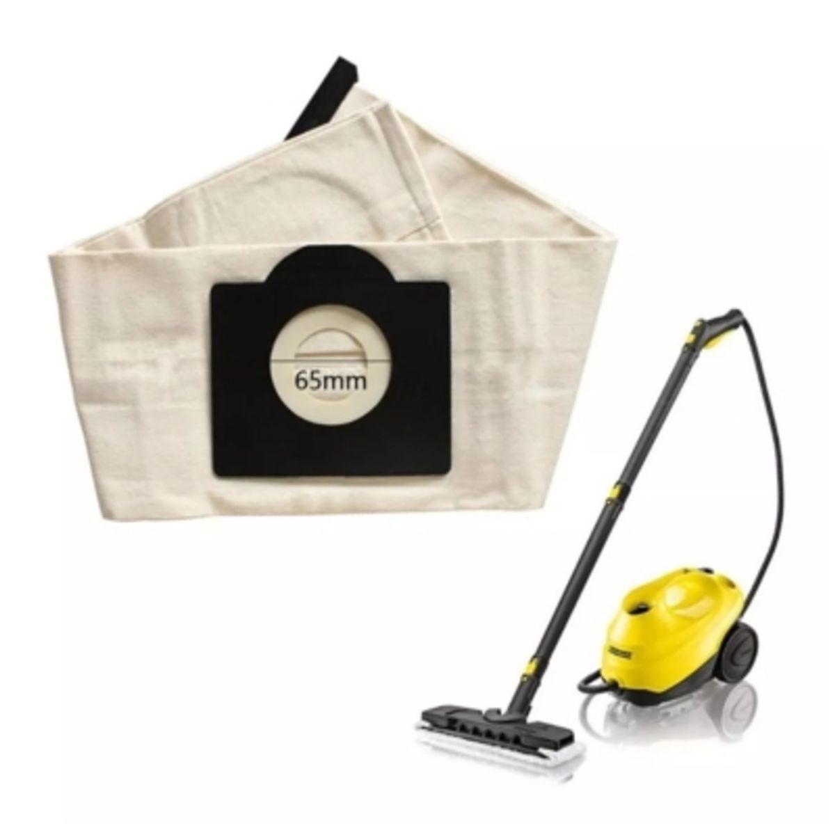 GENERICO - Bolsa Tela Aspiradora Lavable Karcher Rowenta