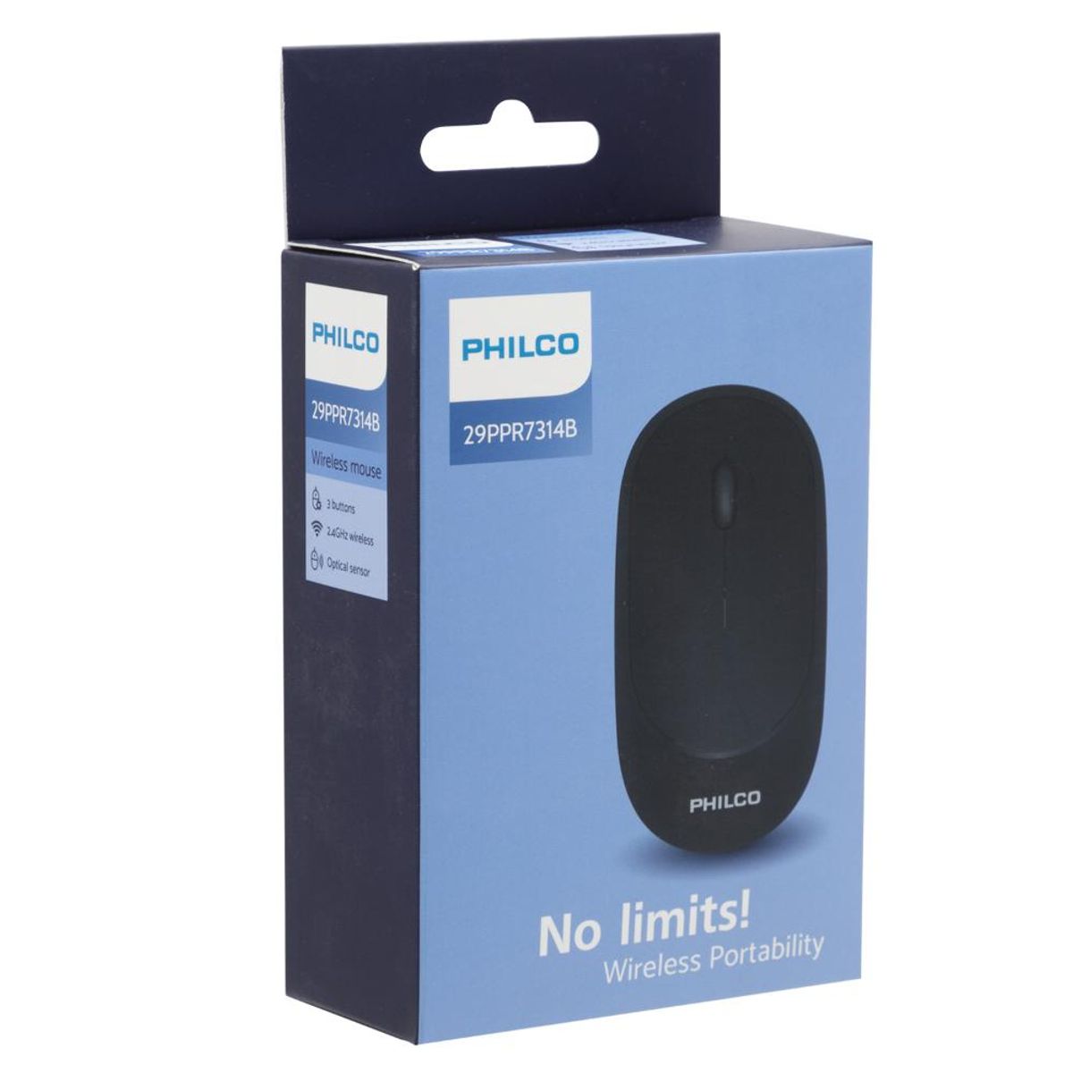 PHILCO - MOUSE INAL. SPK7314 NEGRO PHILCO PRO