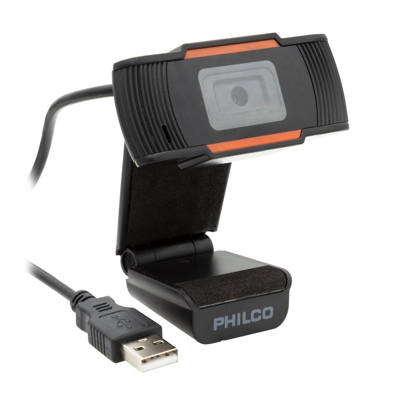 PHILCO - WEBCAM PHILCO 720P - Negro OPEN BOX