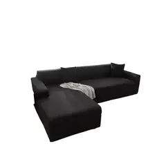 GENERICO - Fundas Cubre Sillon Tipo L 4 +4 Cuerpos Elasticadas Ajustables