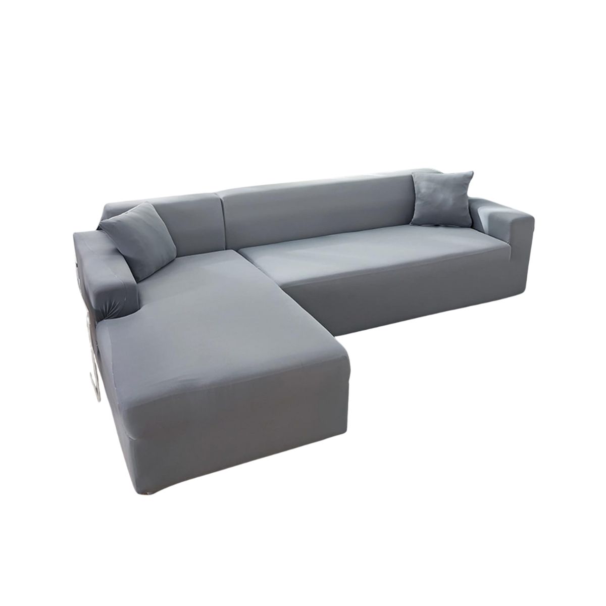 GENERICO - Fundas Cubre Sillon Tipo L 4 +4 Cuerpos Elasticadas Ajustables