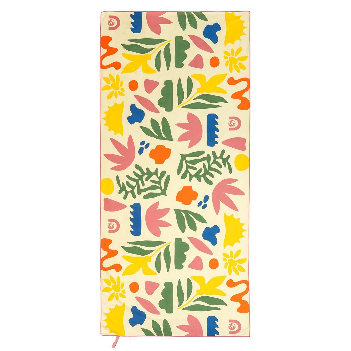 DISCOVERY - Toalla Microfibra grande Beach - Flowers Discovery 90 x 200