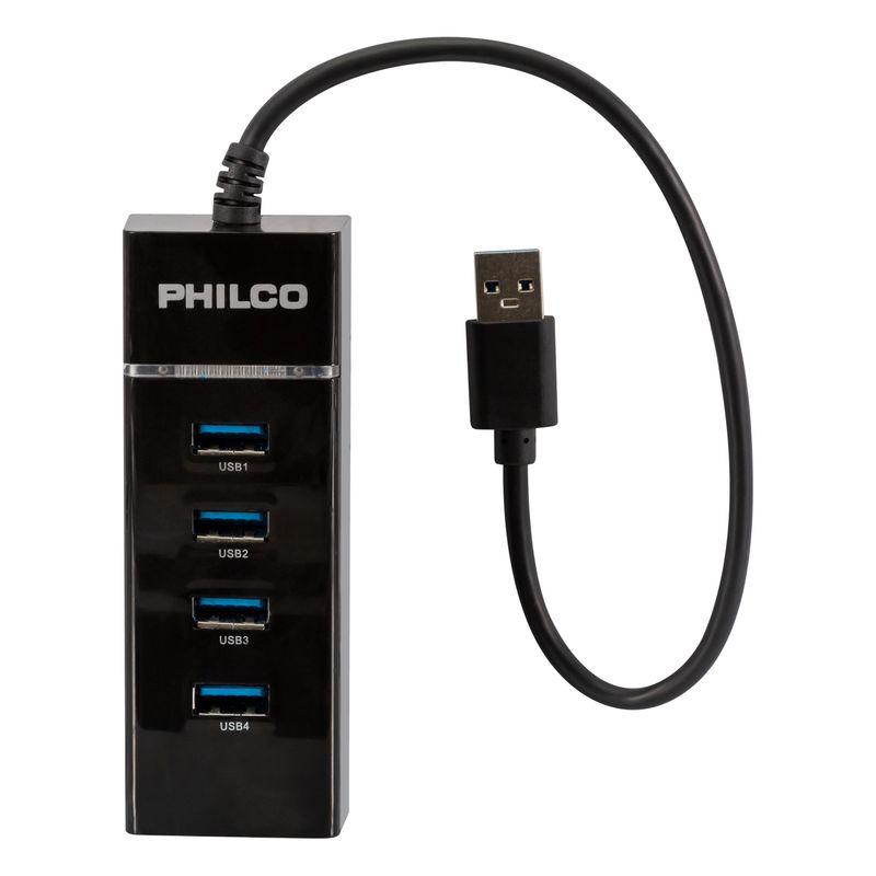 PHILCO - HUB USB 3.0 4 PUERTOS OPEN BOX