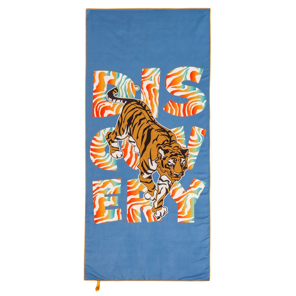 DISCOVERY - Toalla Microfibra grande Tiger Discovery 90 x 200