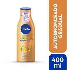 NIVEA - Loción Corporal Q10 Reafirmante + Autobronceante 400Ml