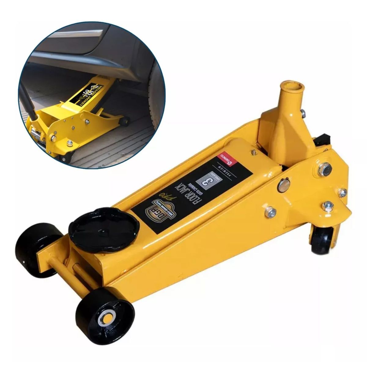 DGP - Gata Caiman 3 Toneladas Hidraulica Trabajo Pesado Dgp