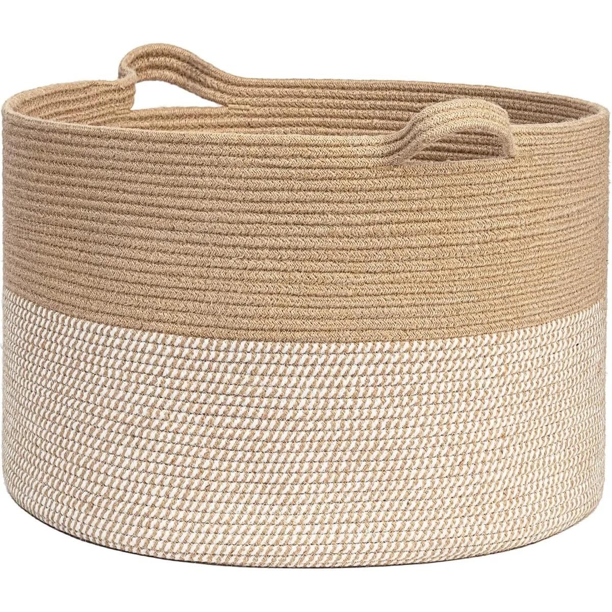 Canasto Ropa Sucia Cesta Para Juguetes Organizador Con Asa, marca WAKESHOME - Foto Principal