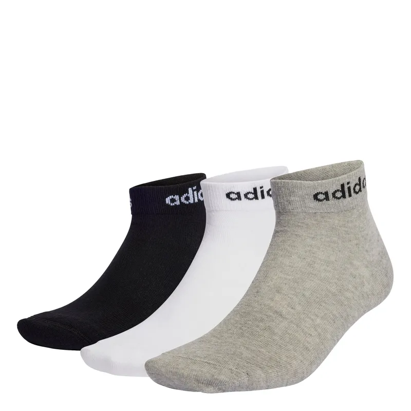 ADIDAS - Calcetines al Tobillo Linear 3 Pares
