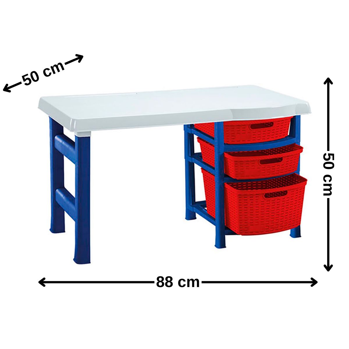 RIMAX - Escritorio Infantil Náutico 88x50x50cm Rimax