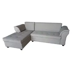 MUEBLERIA LATINA - ML SECCIONAL LINO MUSTANG CHICO IZQUIERDO GRIS CLARO